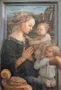 Fra Filippo Lippi Madonna and Child with Two Angels, china oil painting reproduction